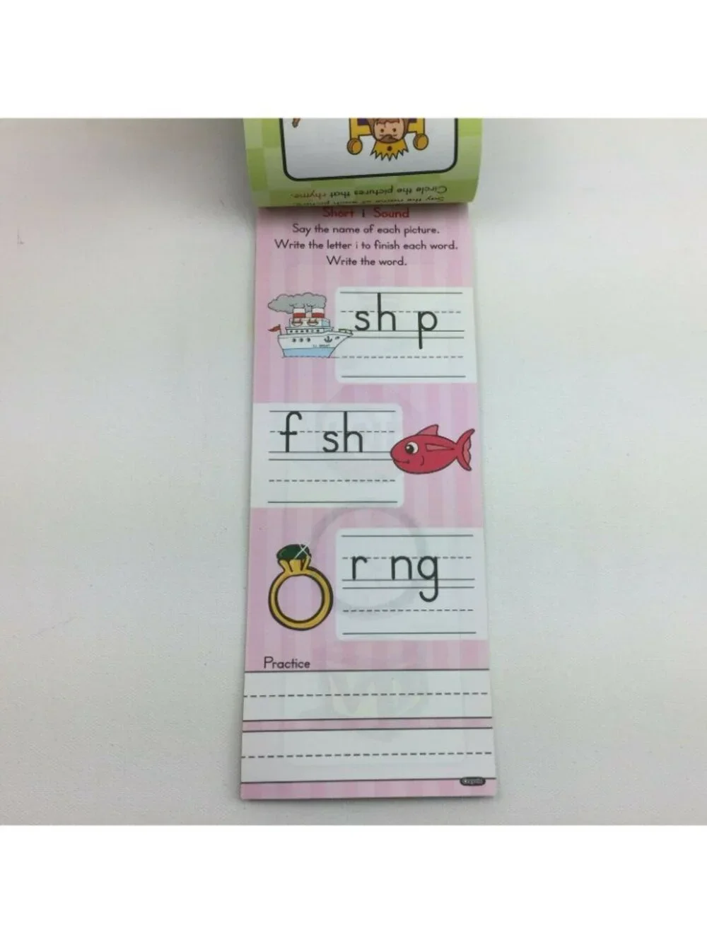 Crayola Grade K Spelling Fun Practice Pad Ages 5+ Writing Educational